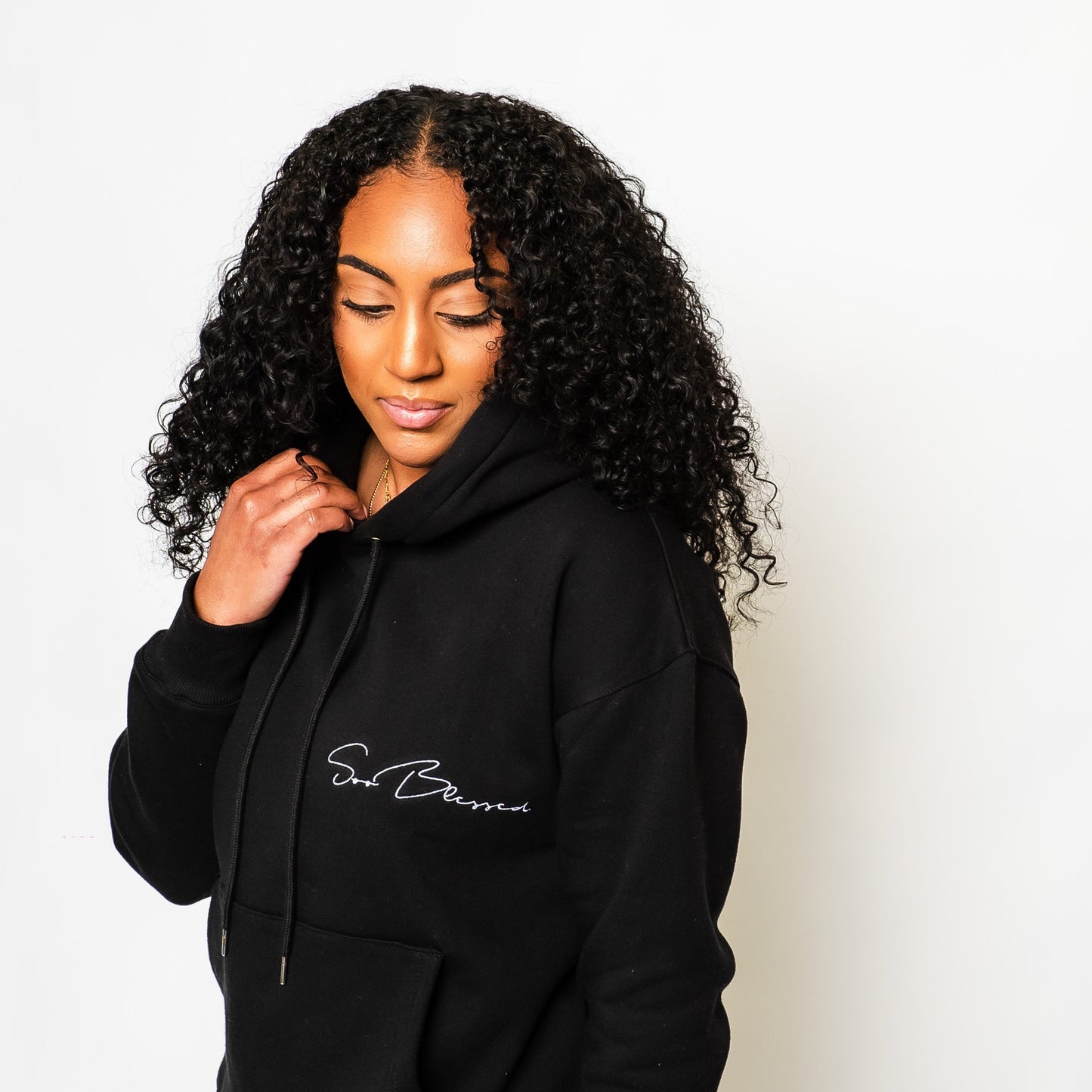 Black Signature Hoodie