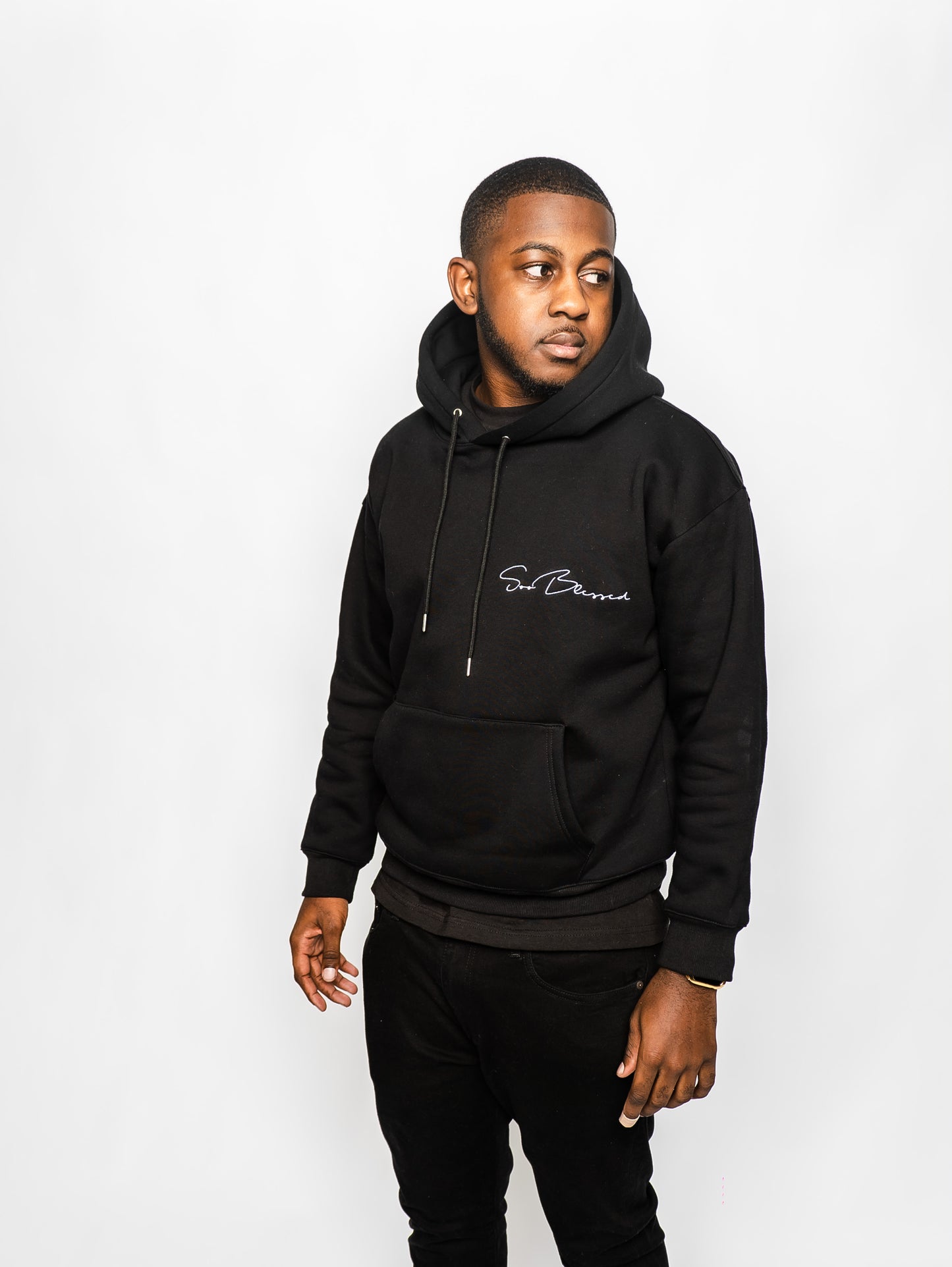 Black Signature Hoodie