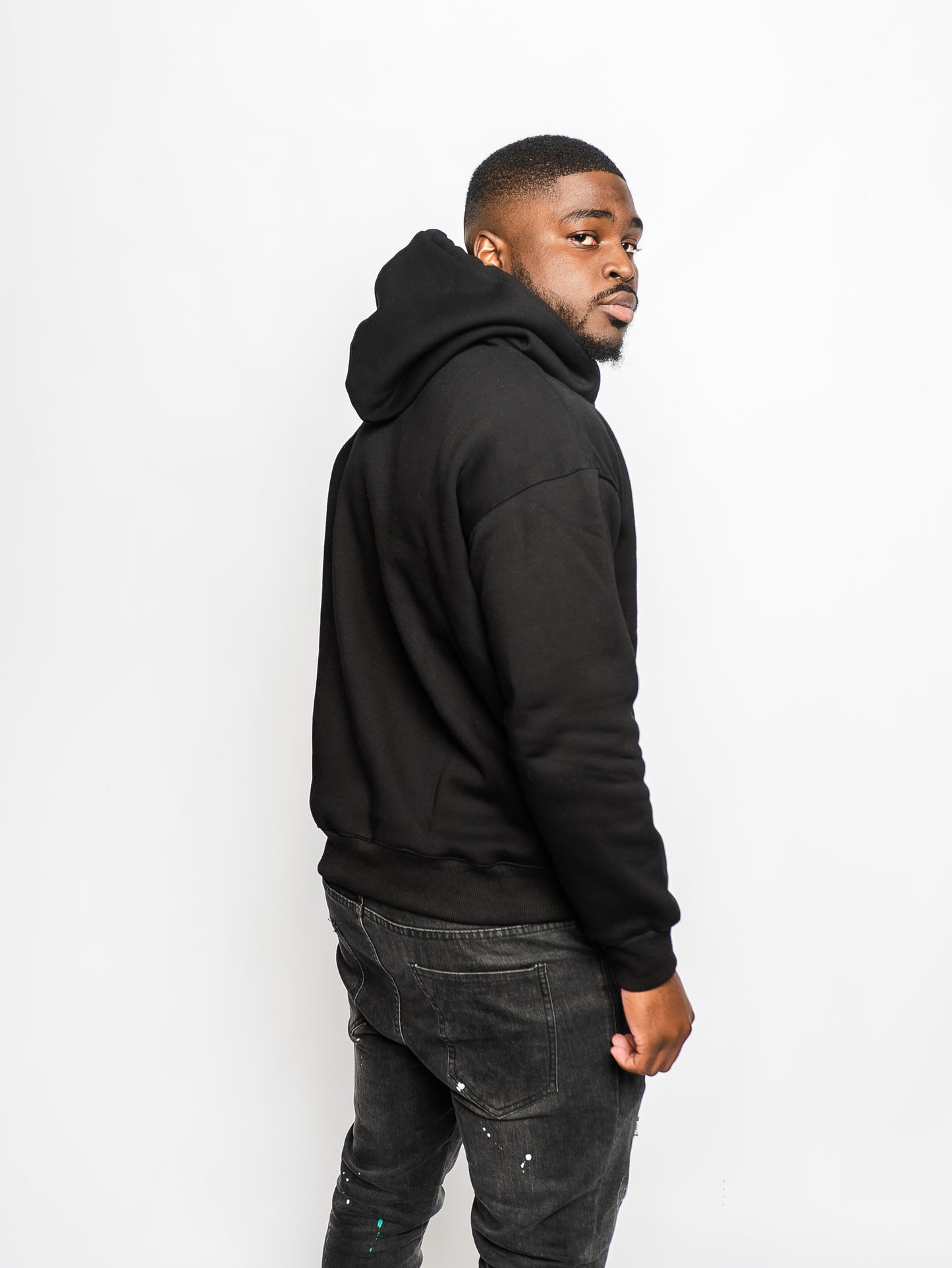 Black Signature Hoodie