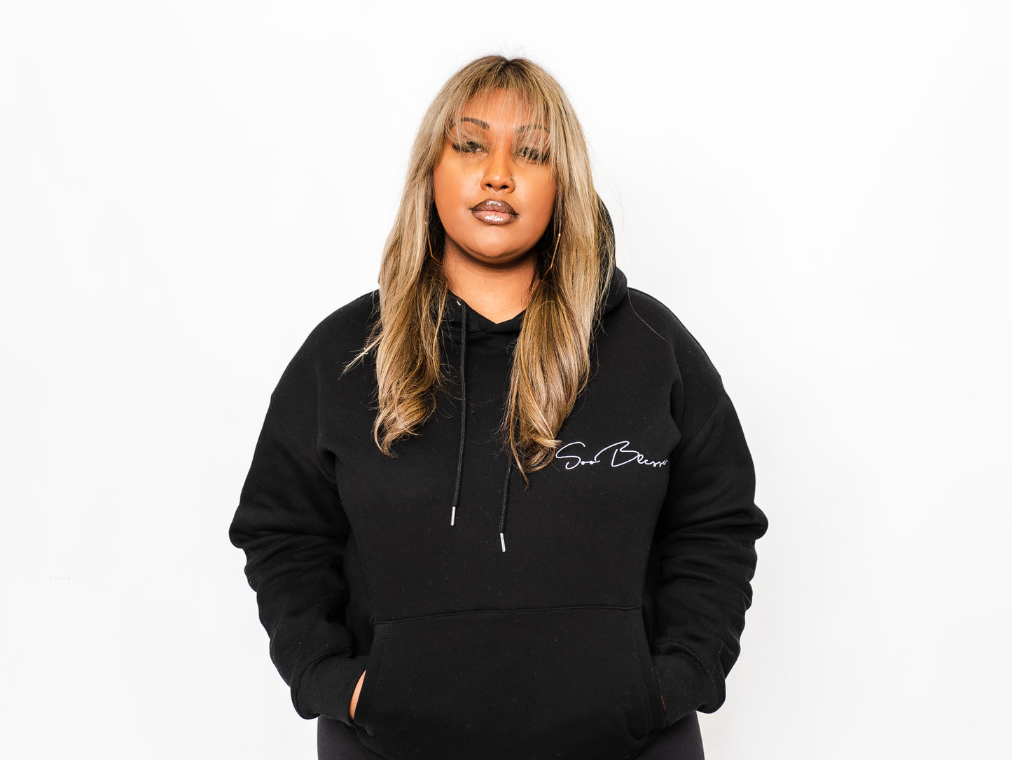 Black Signature Hoodie